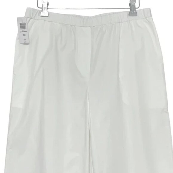 NWT Aritzia Wilfred Boardwalk Pants in White | Size M - Picture 3 of 5
